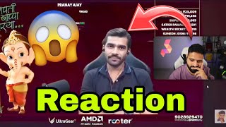 Rakazone Gaming Reaction On ShreemaN Legend video [upl. by Garik998]