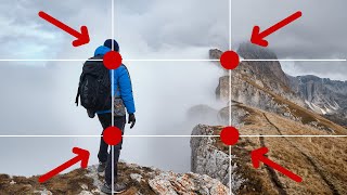 5 reglas de COMPOSICIÓN FOTOGRÁFICA APRENDE con ejemplos 📸 [upl. by Ramad276]