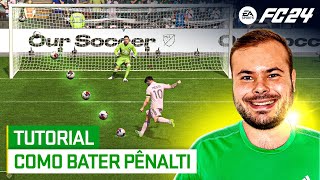 FC 24  🎯 TUTORIAL COMO BATER PÊNALTI ⚽ VIRE ESPECIALISTA NA COBRANÇA DE PÊNALTI E FAÇA GOL SEMPRE [upl. by Adroj513]