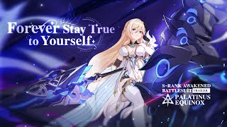 Forever Stay True to Yourself Honkai Impact 3rd Srank Battlesuit Palatinus Equinox Trailer [upl. by Viveca]