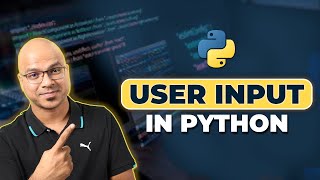 18 Python Tutorial for Beginners  User input in Python  Command Line Input [upl. by Euqinimod]