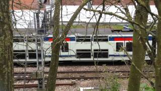 RER A  Arrivée dun MI2N UPAL en Gare de CergySaintChristophe [upl. by Nuris473]