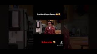 Sheldon kisses Penny in front of Leonard tbbt sheldoncooper jimparsons [upl. by Alleram]