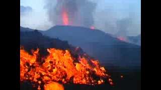 Volcano Etna Eruption July 2001 part24 [upl. by Schilt]