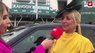 Aintree Ladies Day 2019 Style Award winner  full interview [upl. by Rodablas]