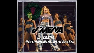 Jmena  LA COBRA Instrumental with backing vocals Tour Version [upl. by Layney]