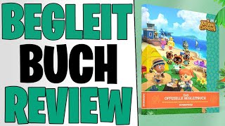 IHR KÖNNT DAS BEGLEITBUCH GEWINNEN  Animal Crossing New Horizons Buch Review deutsch [upl. by Ramak251]