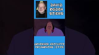 Reused Voice Actors in Modern Disney Movies David Ogden Stiers [upl. by Carbone56]