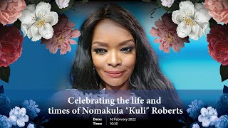 Kuli Roberts Memorial Service [upl. by Guadalupe824]