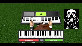 Megalovania  Roblox Piano Tutorial Full Sheets Down Below [upl. by Sonitnatsnoc69]