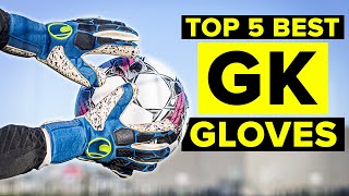 Top 5 best goalkeeper gloves 2022 [upl. by Byrn734]