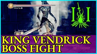 DARK SOULS II How to beat King Vendrick Easy  DS2 Guide [upl. by Lilybelle677]