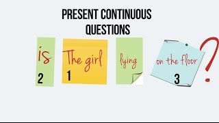 Present Continuous Questions [upl. by Eeslek]