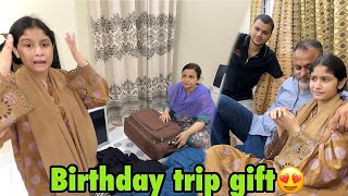 Finally fariha ko international trip gift kardiya birthday par😍  kon kon jaraha hamare sath😳 [upl. by Podvin]