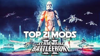 Top 21 Star Wars Battlefront 2 2005 Mods amp Maps [upl. by Orv]