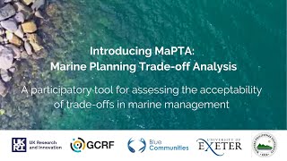 Introducing MaPTA Marine Planning Tradeoff Analysis [upl. by Occer]