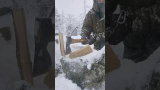 Caught in heavy snow Part 1 survival bushcraft camping winter wintercamping snow snow [upl. by Ayenet670]