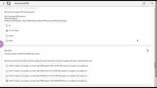 AssessmentDB2  ANSWERS   Database Management System Part  2  INFYTQ [upl. by Nyladgam663]