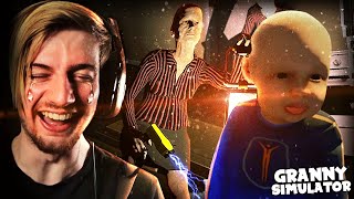 CLOSE TO TEARS FROM THIS GAME  Granny Simulator W Dawko [upl. by Ivor]