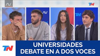 UNIVERSIDADES DEBATE EN A2V [upl. by Vivienne]