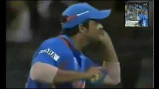 Suresh Raina silencing Pakistani Fans with aggression [upl. by Mouldon582]