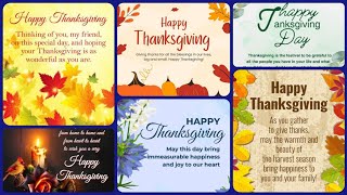 20 Best Thanksgiving Quotes Messages amp Wishes For Your Loved Ones Happy Thanksgiving Day Greetings [upl. by Pooi]