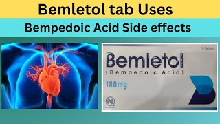 Bemletol Bempedoic Acid Tab uses In UrduHindi cholesterol heartattack [upl. by Yenitsed]