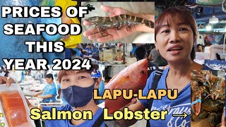 FARMERS MARKET Cubao  Prices of Seafood in QCs Best WET MARKET  Fresh amp Affordable Seafood [upl. by Gabler]