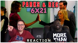 Parks and Recreation 6x21 Moving Up Part 1 Reaction FULL Reactions on Patreon [upl. by Analeh]