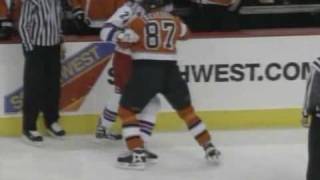 Colton Orr vs Donald Brashear Feb 4 2006 [upl. by Sufur]