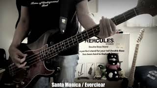 Santa Monica  Everclear  Bass Cover 180 [upl. by Thanh]