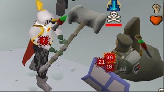 OSRS BH PK VID  20 Defence Pure [upl. by Heinrick]