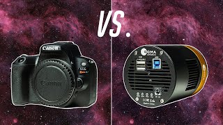 Modified DSLR vs Dedicated Astronomy Camera with a Budget Kit [upl. by Rizika106]