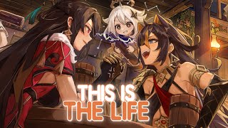 「Nightcore」→ This Is The Life Remix  Lyrics [upl. by Elsworth46]