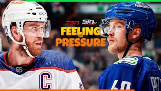 OILERS VS CANUCKS GAME 7 FIVE PLAYERS FACING THE MOST PRESSURE [upl. by Htebirol75]