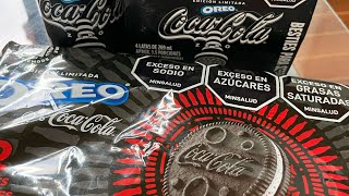 Probando las Oreo sabor CocaCola y la CocaCola sabor Oreo🤯🤤 [upl. by Jarid]