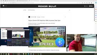 Gspro Garmin R10 Interface With Increase Side Spin How to install and set up [upl. by Imnubulo258]