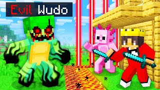 EVIL WUDO vs MOST SECURE HOUSE In Minecraft [upl. by Eissen]