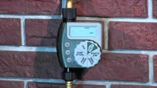 How to Program an Orbit Single Outlet Hose Faucet Timer [upl. by Blayze799]