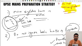 UPSC Mains Preparation Strategy Basic Points [upl. by Chilton]