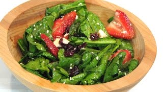 Very Berry Spinach Salad – Lynn’s Recipes [upl. by Homerus833]