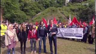 MAUTHAUSEN Gedenkfeier der Jugendorganisationen im Steinbruch [upl. by Maynord]