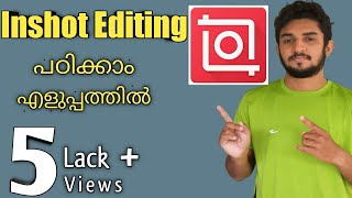 Inshot video editor malayalam Inshot video editorInshot video editing app Inshot app tutorial [upl. by Aicetal]