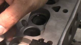 Cutting and Grinding Valve Seats [upl. by Nerradal]