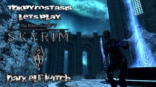 Skyrim Dawnguard DLC Massive Dwarven Dungeon Lets Play a Vampire Lord Ep6 [upl. by Olodort502]