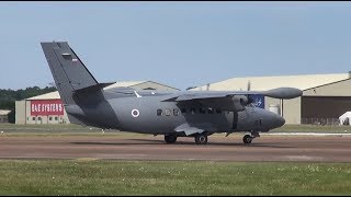 Let L410 UVPE Turbolet Slovenian Air Force  RIAT 2017 [upl. by Leahcym]