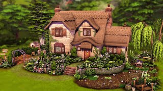 Country Family Cottage  The Sims 4 Speed Build [upl. by Odlaw]