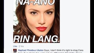 Netizen bullies Ciara Sotto on social media “Diba naano ka lang din naman Ciara” [upl. by Ailemrac]