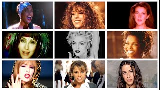 Top 90s Hits by Female Solo Singers [upl. by Ysied]