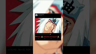 Jiraya🌹ogatamasterofgodjirayasensei narutoshuppidenvirlshortanimealphashorts [upl. by Annetta]